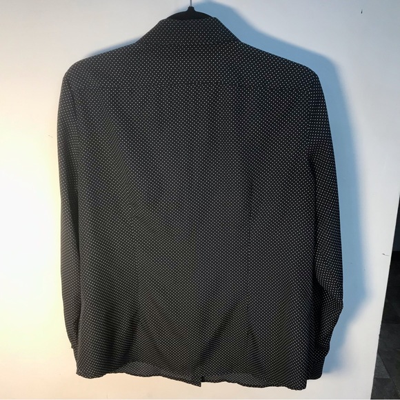 silky button down blouse - Picture 3 of 4